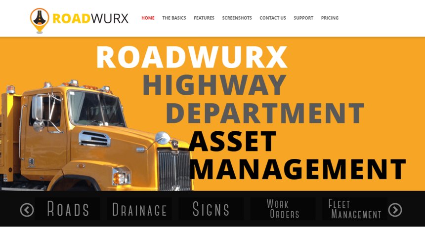 Roadwurx Launches Affordable Asset Management Platform for Municipal Highway and Public Works Departments
